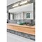 Z-Lite Cooper Vanity, 1-Light, 40 In.W x 4 In.L x 4.75 In.H, Brushed Nickel/Frosted 1010-40W-BN-LED - alternate 5